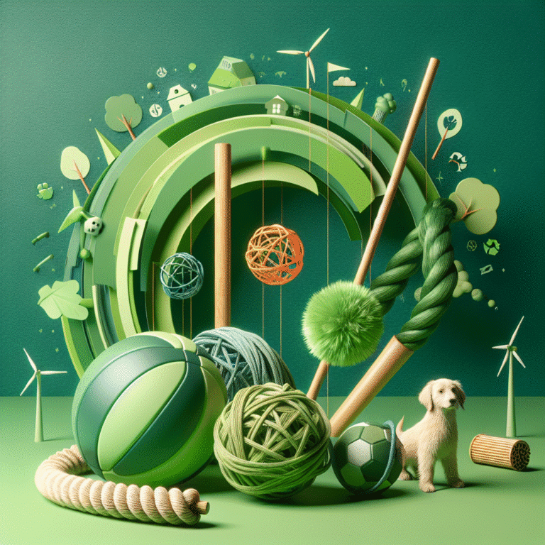 eco-friendly pet toys for exercise