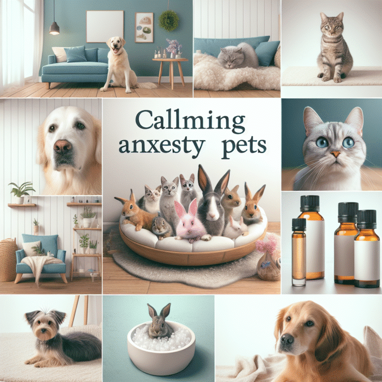 essential oils for calming anxious pets