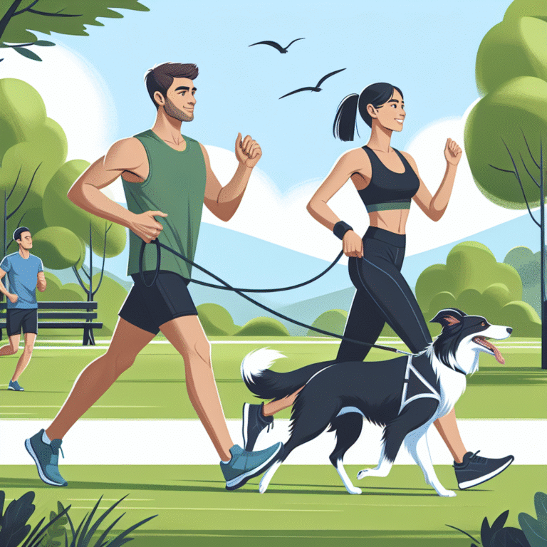 safe running exercises with dogs