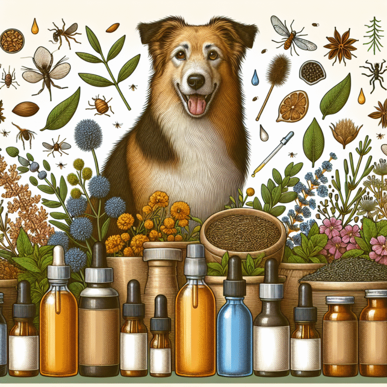 herbs and oils for flea prevention in dogs