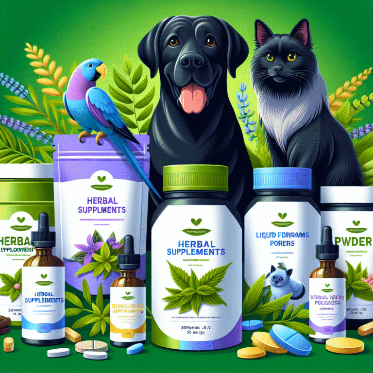 top herbal supplement brands for pets