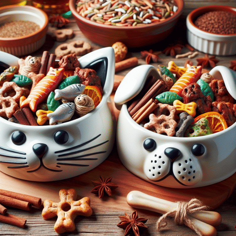 delicious and nutritious homemade snacks for cats and dogs