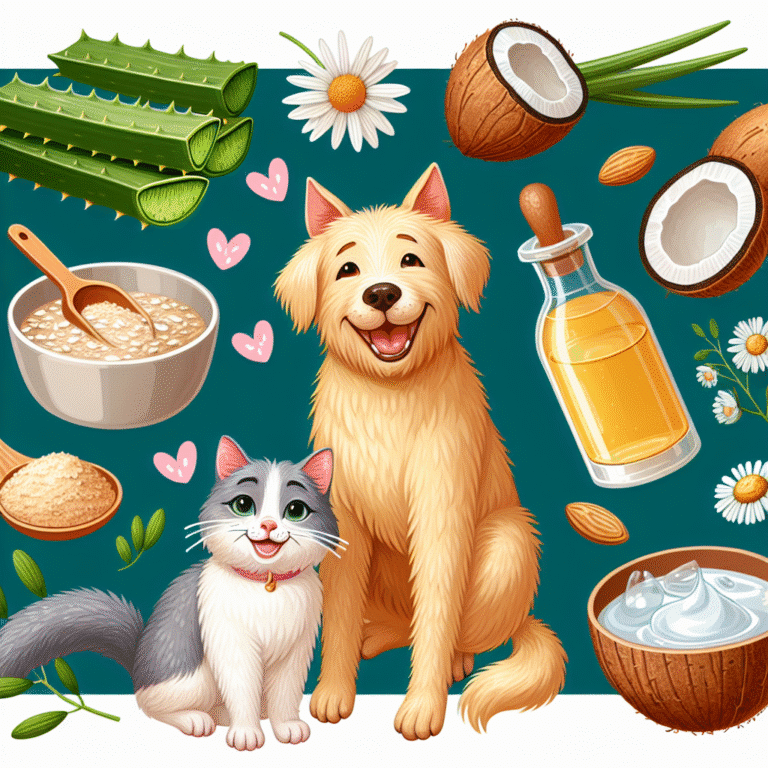 DIY natural treatments for pet skin irritations