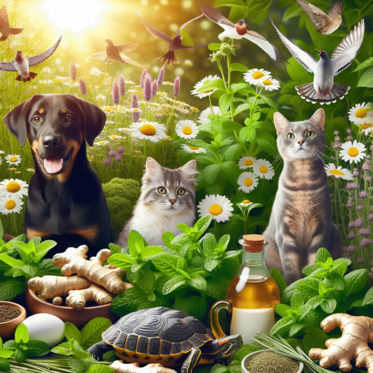 how to support your pet's health with herbal remedies