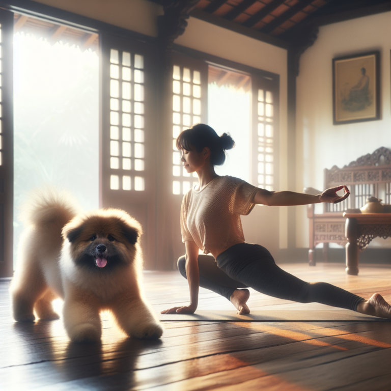 Yoga Exercises with Dogs (Doga): Stretching Together for Health