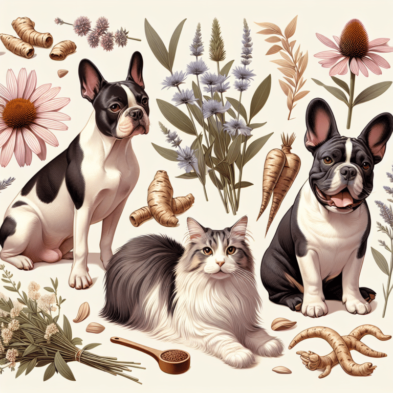 safe herbs for pet immune system support