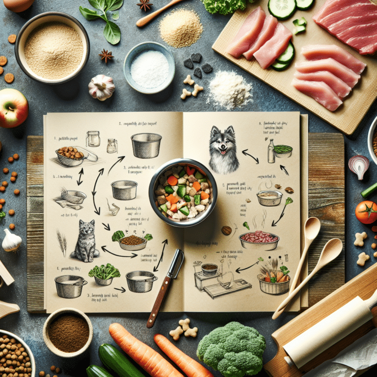 step-by-step guide to preparing dog meals from scratch