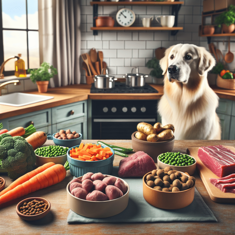 how to use fresh ingredients in your dog's meals at home