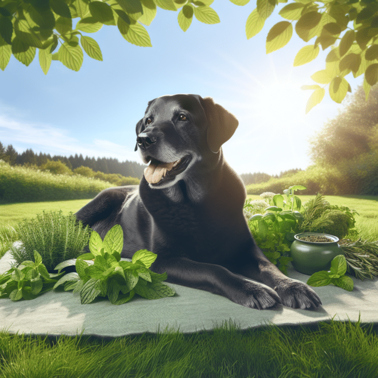natural ways to support senior dog health.