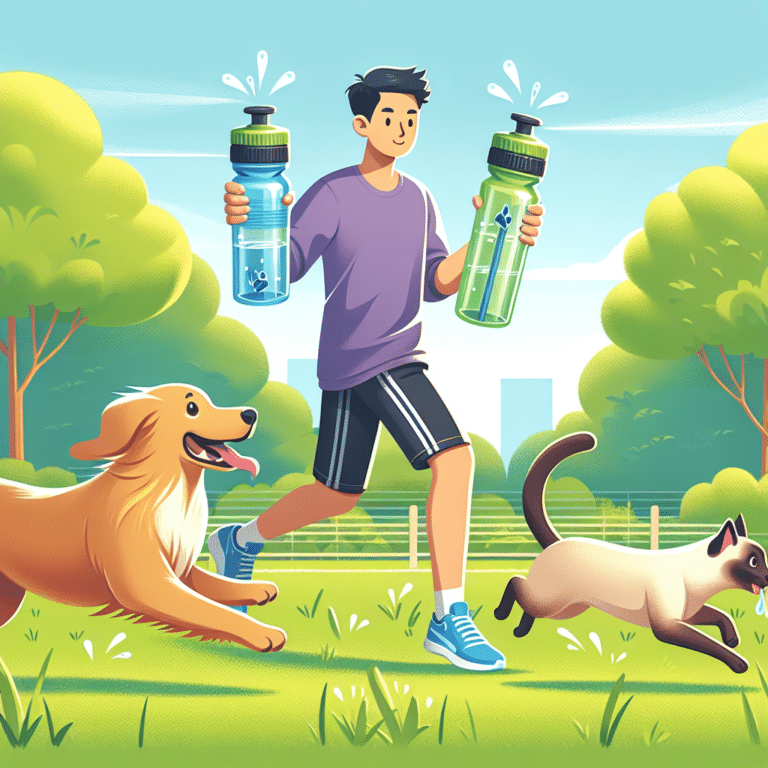 Natural Hydration Tips During Pet Exercise: Keeping Your Pet Hydrated.