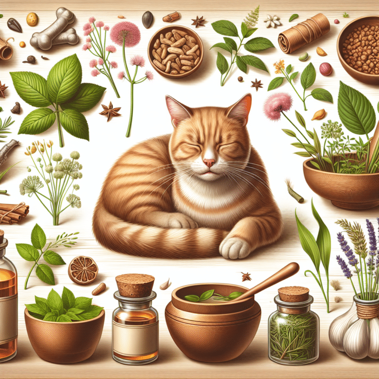 remedies for upset stomach in cats naturally