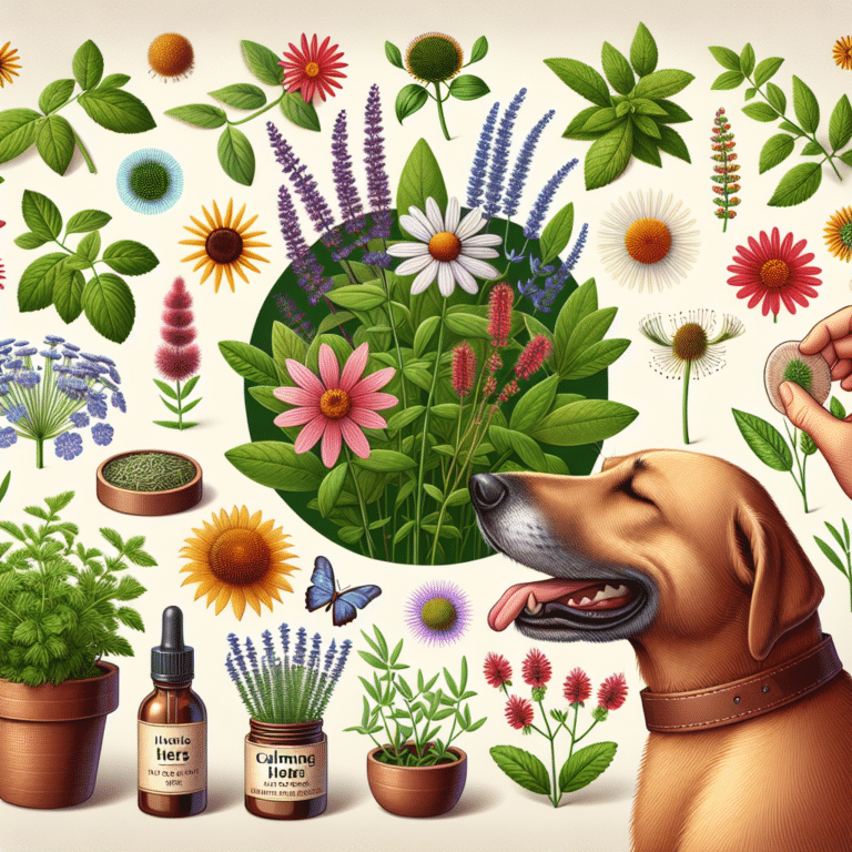 soothing herbs for itchy skin in dogs