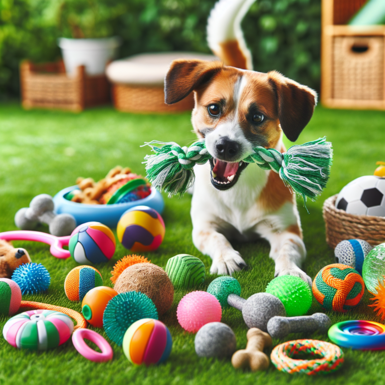 Eco-Friendly Pet Toys to Keep Your Dog Fit and Happy