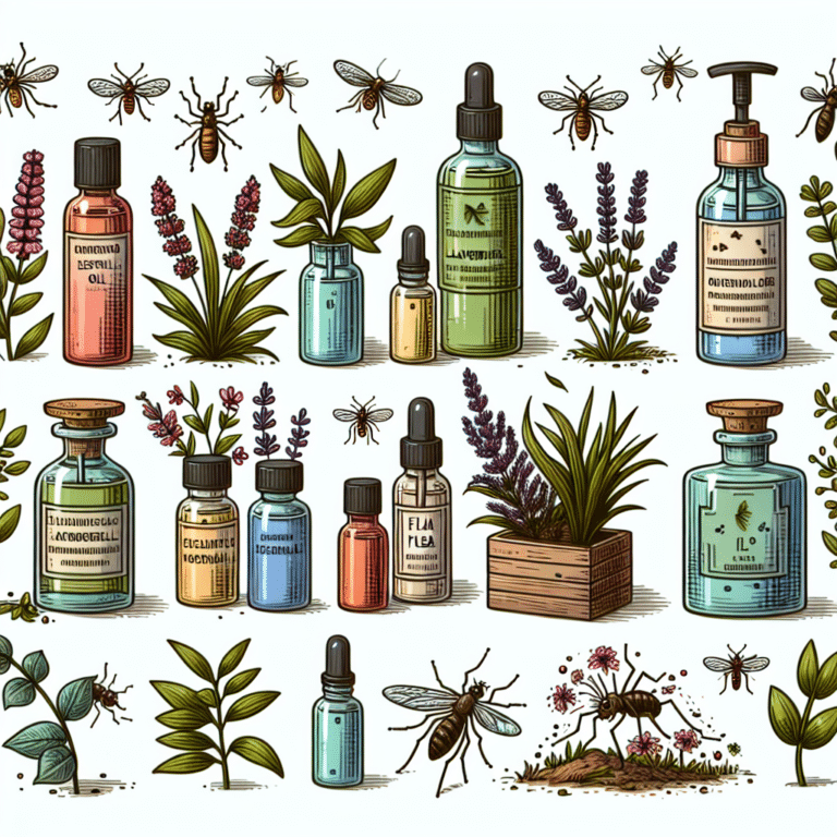 essential oils to repel fleas naturally