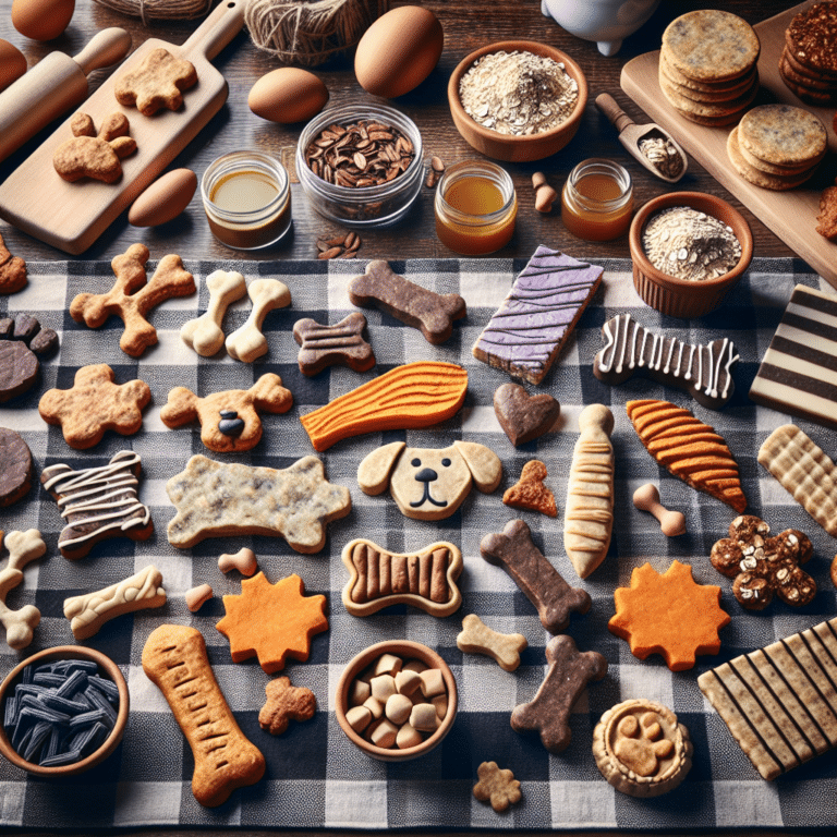 creative and healthy homemade treats for dogs.