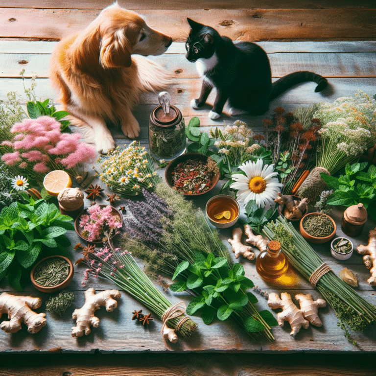 pet-safe herbal teas for digestion and comfort