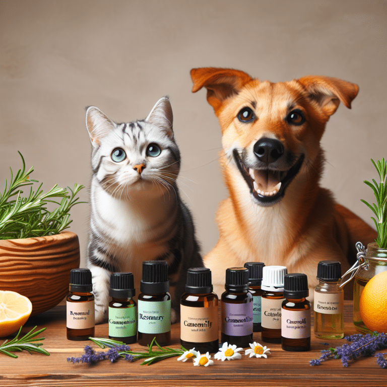safe essential oils for cats and dogs